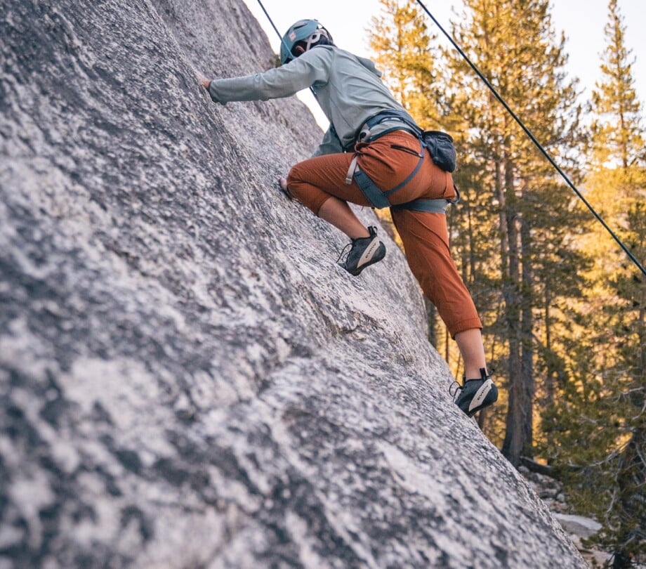 YOS rock climbing