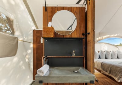 Stargazer Tent Ensuite Bathroom