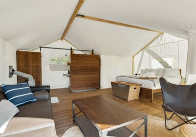 Suite Tent interior