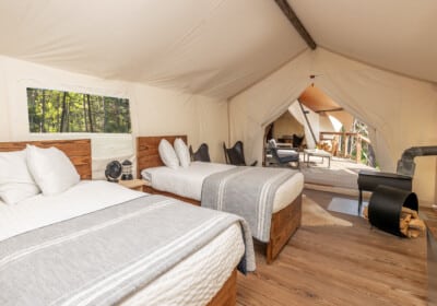 Mt Hood Suite Two Twin Tent Interior